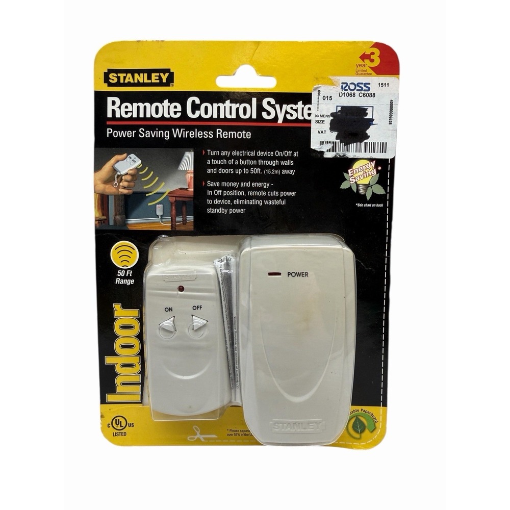 Stanley Indoor Remote Control #51180 New
